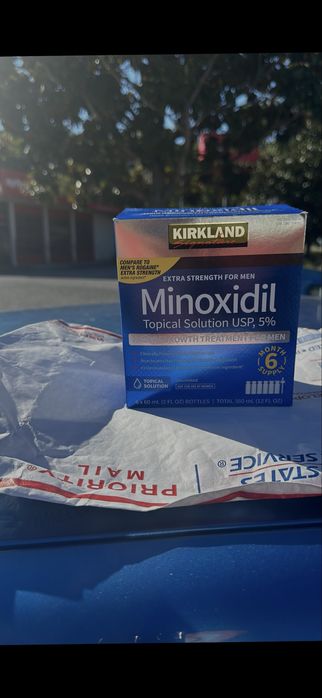 Minoxidil kirkland 100 % Original 12,90€ unidade