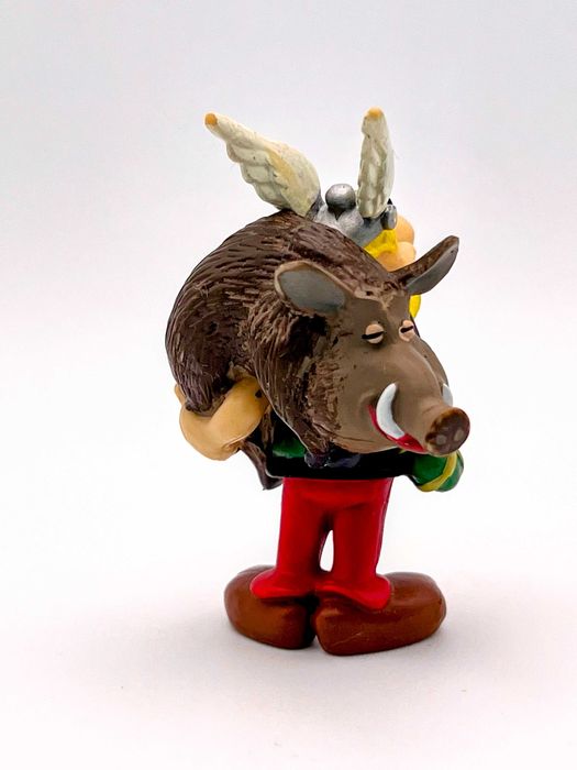 Astérix a Segurar um Javali 2002 Plastoy