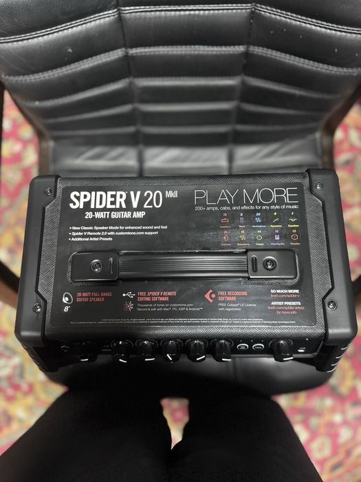 Продається комплект Cort cr100+line 6 mkII spider v20
