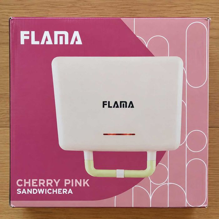 Torradeira FLAMA com conjunto de placas para waffles