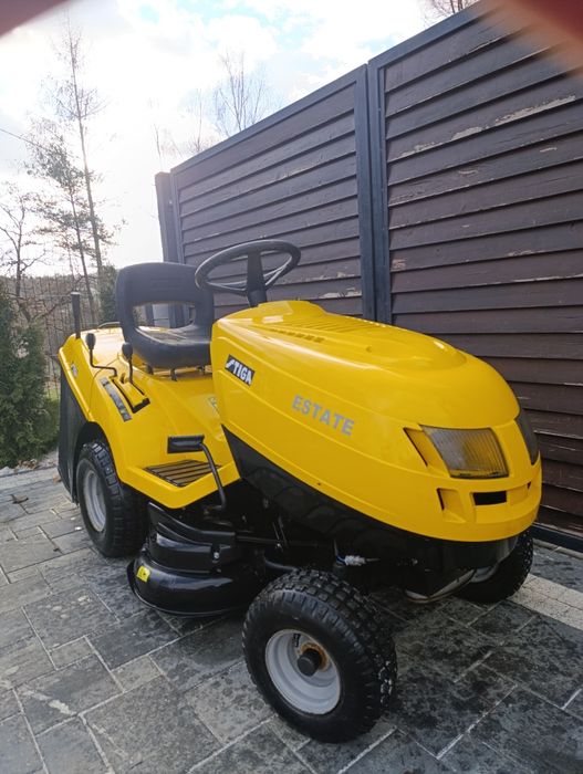 Stiga estate 13,5 manual Briggs & Stratton kosiarka traktorek automat