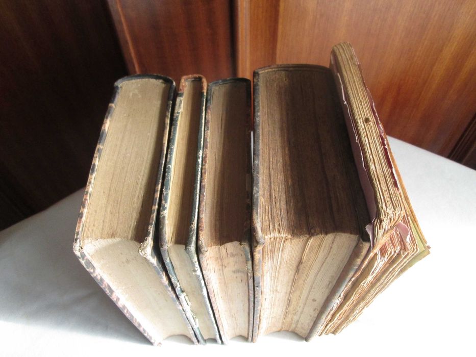 5 Livros Antigos - Agricultura - Botânica - Quimica