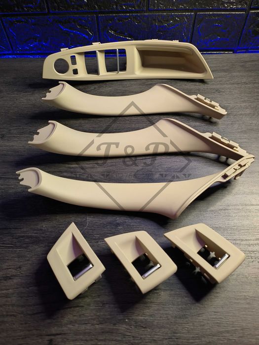 Conjunto Puxadores Interiores 7 Peças BMW F10 F11 F18  Série 5 - NOVOS