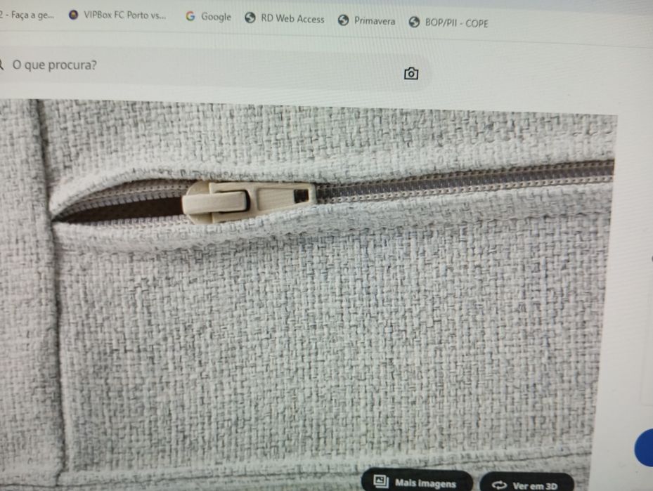 Sofá com chaiselong