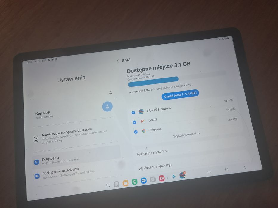 Samsung tab a9+ 5g 8/128gb