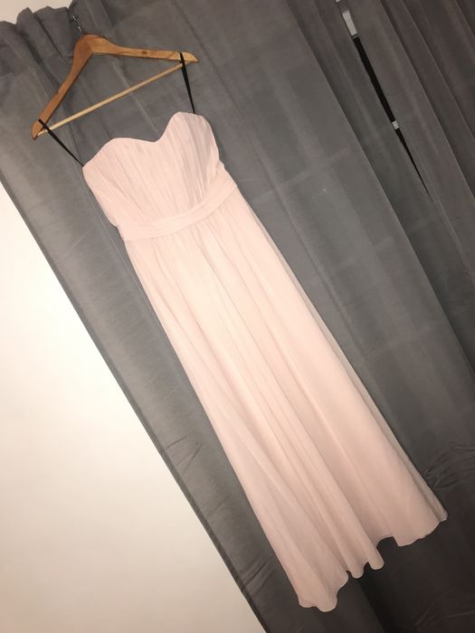 Vestido rosa claro