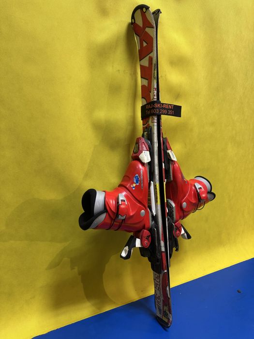 Zestaw/Komplet/Pakiet-Narty 110 + Buty 20cm + Kask gratis RAJSKIRENT