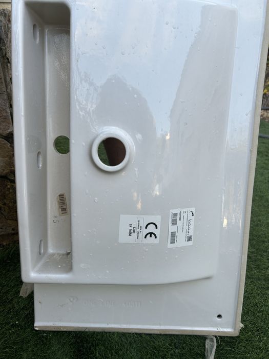 Lavatório Valadares ONE LINE 80cm Branco