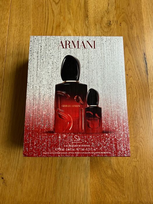 Giorgio Armani Sì Passione Intense –EDP 50 ml + miniatura 7 ml – NOWY