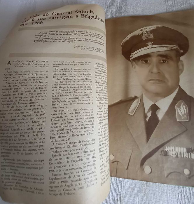 Grande revista de maio de 74 sobre General Spinola