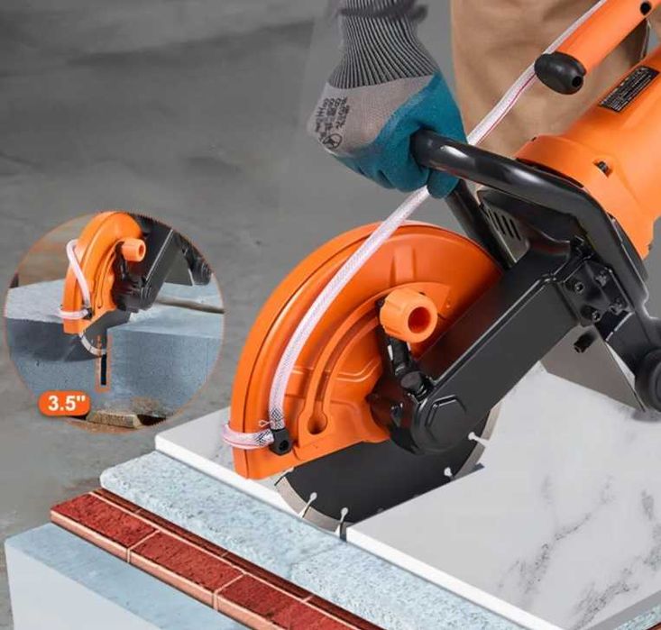 Przecinarka do betonu 230mm 2000w piła tarczowa mokro/sucho z pompą
