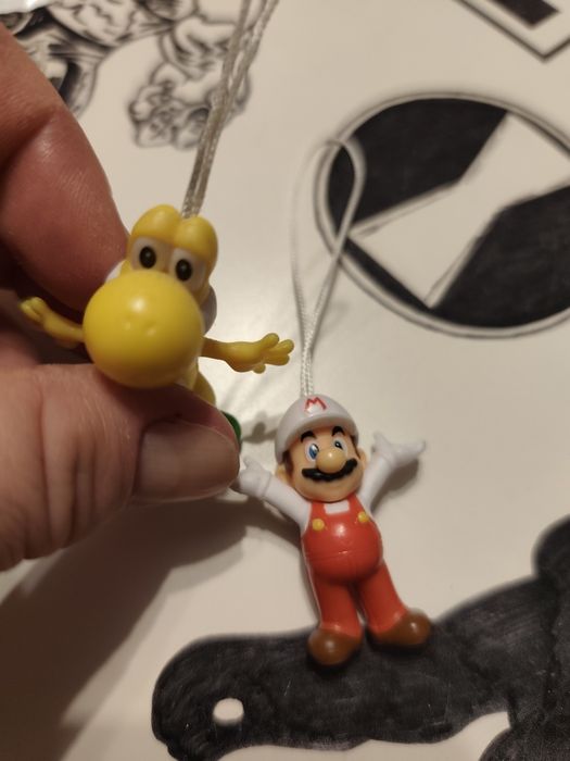 Super Mario Bros Kinder Joy figurki 2 sztuki