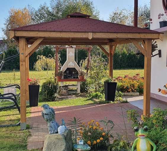 altana Malta 3x3, wiata, pergola, zadaszenie, altanka