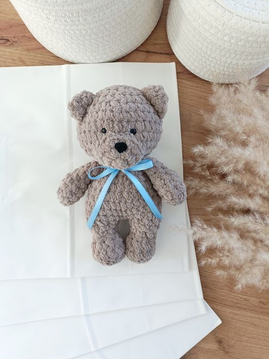 Szydełkowy Miś 20 cm handmade