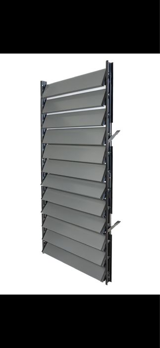 Aluminiowe panele ruchome deseczki shuttersy