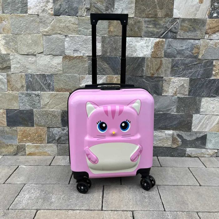 Стильна дитяча дорожня валіза на колесах 4 КОЛЬОРИ Валізка Чемодан