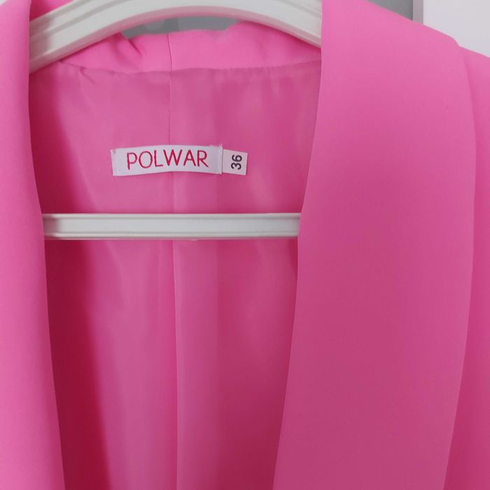 Neonowa różowa Marynarka rozm.36