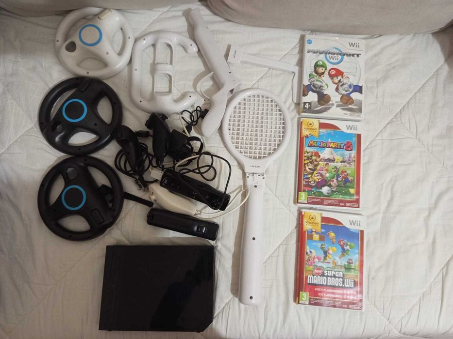 Nintendo Wii “backwards compatible” (com GameCube)