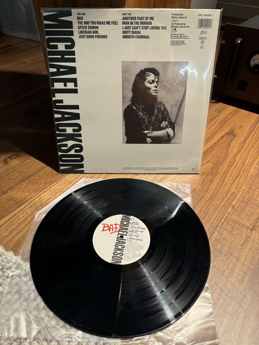 Продам платівки Michael Jackson - Bad , Thriller LP Oficial EU