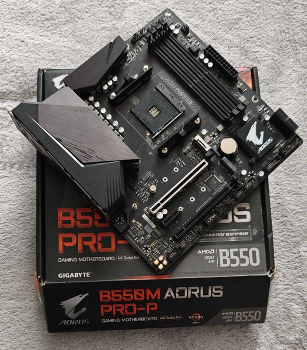 Płyta główna AM4 MSI B550M Aorus PRO-P, Ryzen
