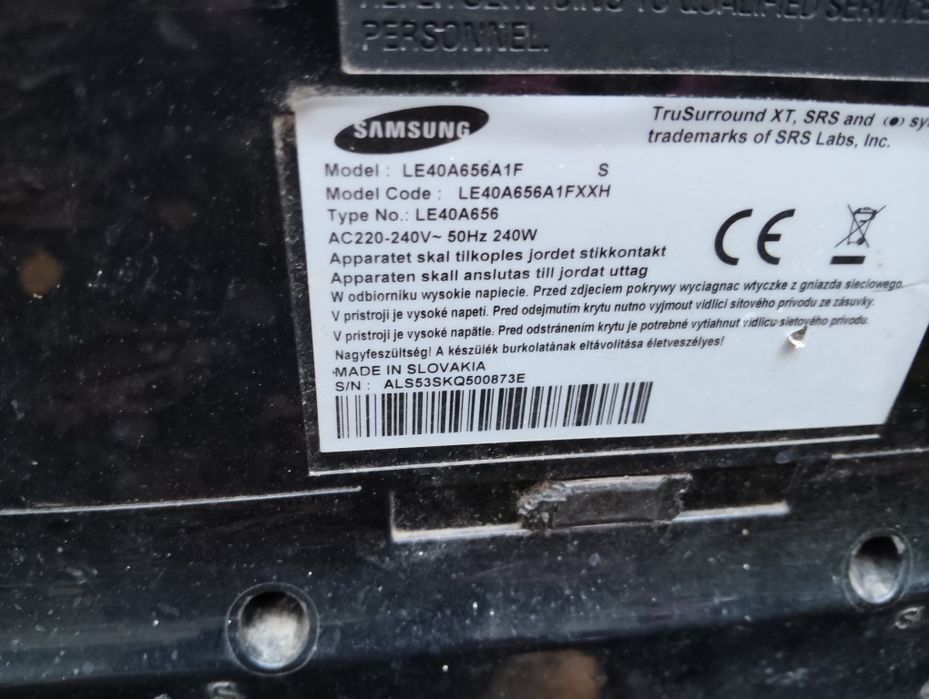 Stopka,podstawą do tv samsung