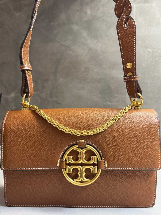 Сумка Tory Burch Miller / Кожаная сумка Тори Берч / Оригинал