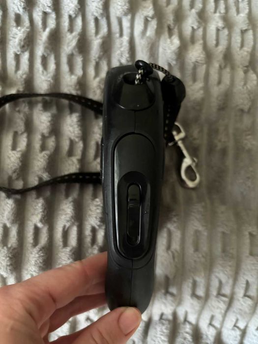 Повідець-рулетка Flexi New Classic M 5 м Чорний