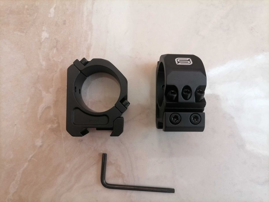 Моноблок Geissele Super Precision 30mm Extended для AR-15/M4 на вівер під 30труб, кільця Spina.