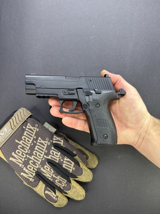 Металевий пістолет SS P226 metal — ZM23 (функціональна іграшка)