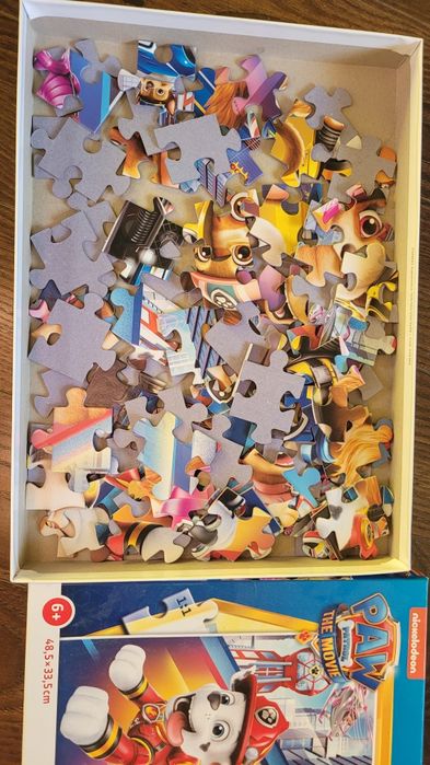 Puzzle psi patrol duże