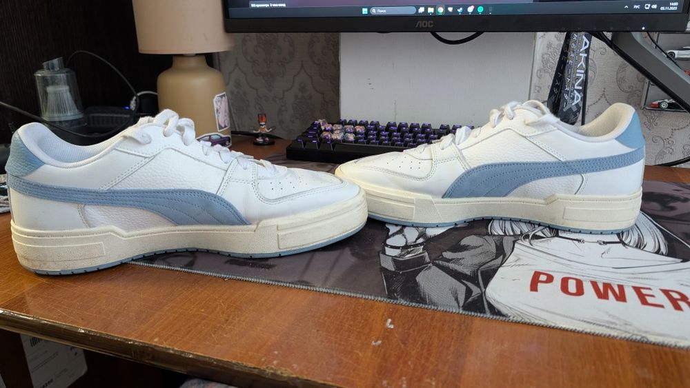 PUMA CA Pro Suede FS 'White

Zen Blue'