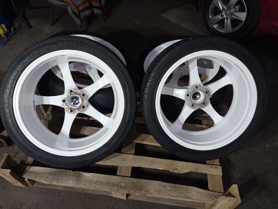 Диски кованые Slik R19 с резиной 245 40 R19