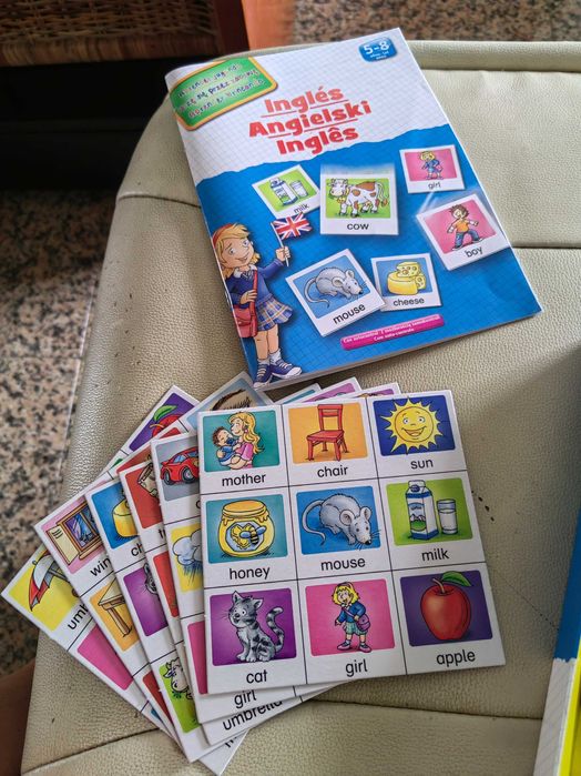 Jogo de memória para aprender Inglês