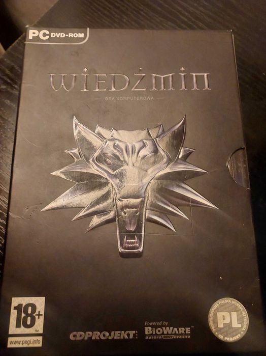 Wiedźmin gra komputerowa edycja z roku 2007 używana