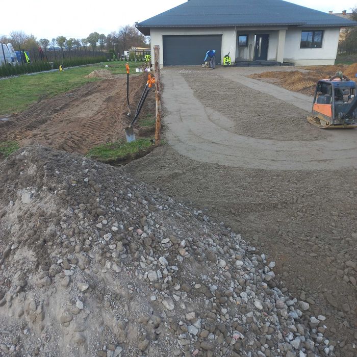 Usługi Koparko-ładowarka Usługi Brukarskie