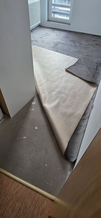 Wykładzina dywanowa szara Marbella