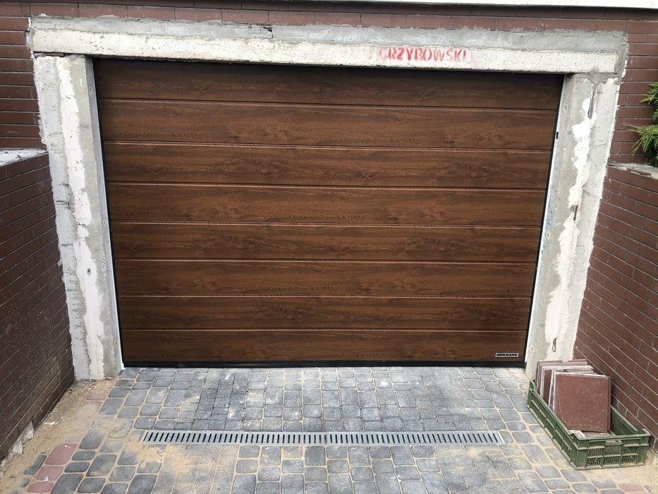 Dostępna od ręki! Brama garażowa segmentowa HORMANN nowa z napędem!