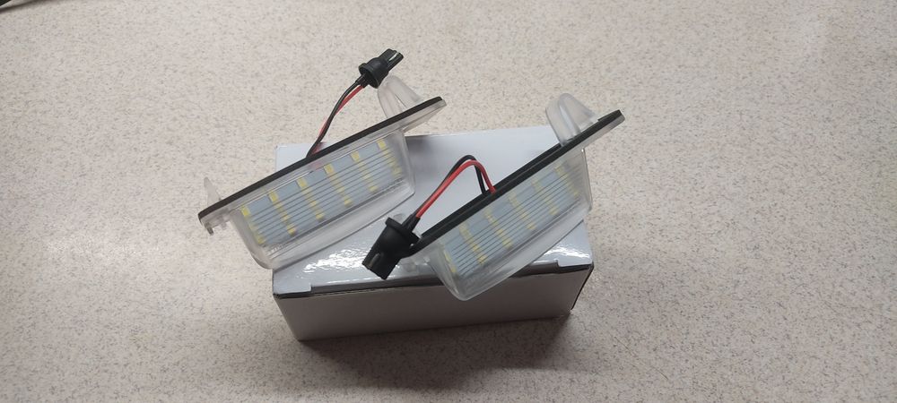 Набори лед led підсвічування номера hyundai kia Volvo Mitsubishi