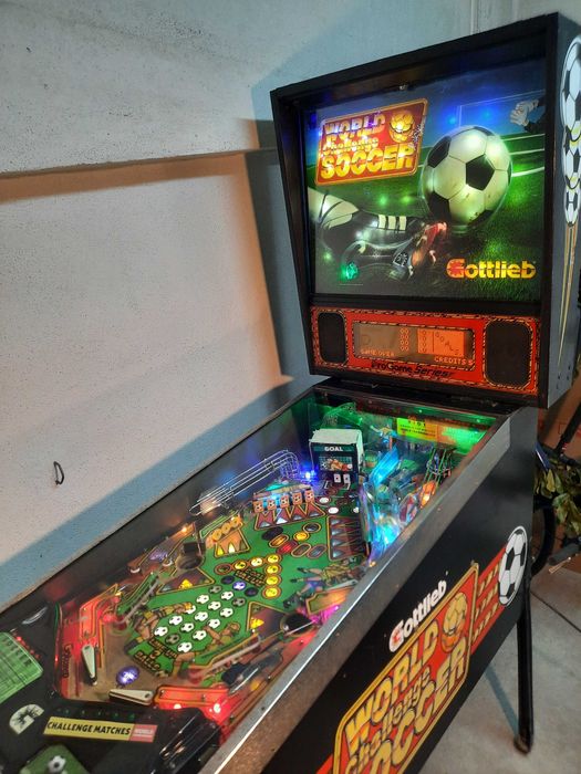Vendo máquina de flippers (Pinball) Gottlieb World Challenge Soccer