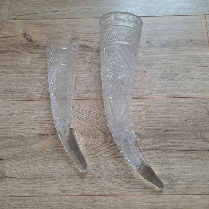 Продам кришталевий ріг достатку з радянських часів, стан на фото