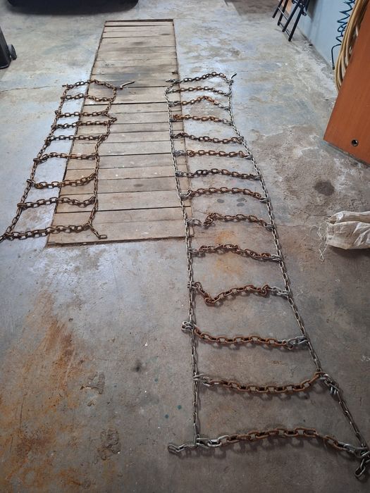 Łańcuchy 4x4 koparko ładowarka, traktor, ciągnik