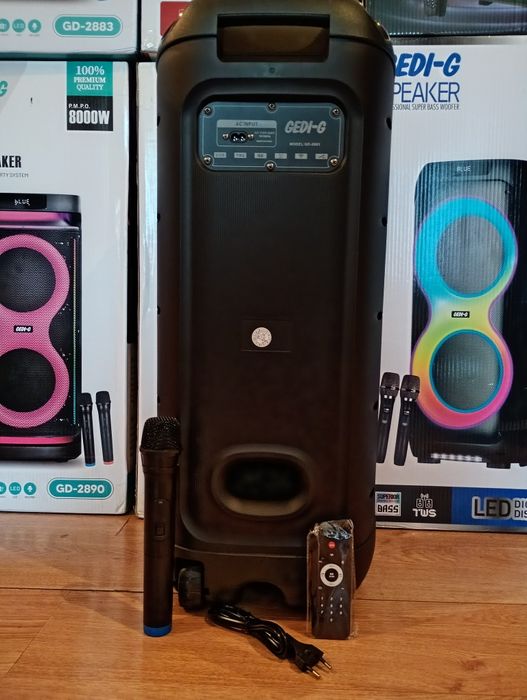 Караоке акустика Temeisheng- 15(блютуз,SD, USB, FM) ПультДУ, микрофон