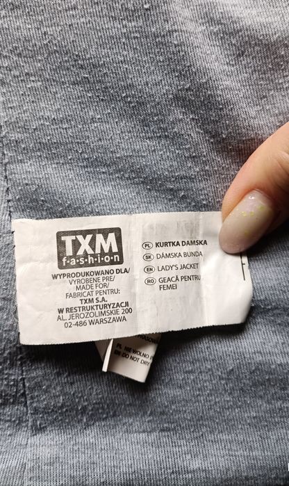 Cienka parka w kwiaty. TXM