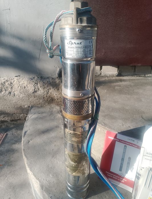 Свердловинний насос Sprut QGDa 2,5-60-0.75
