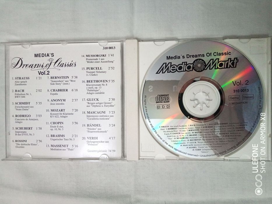 5 Compact disc made in Germany