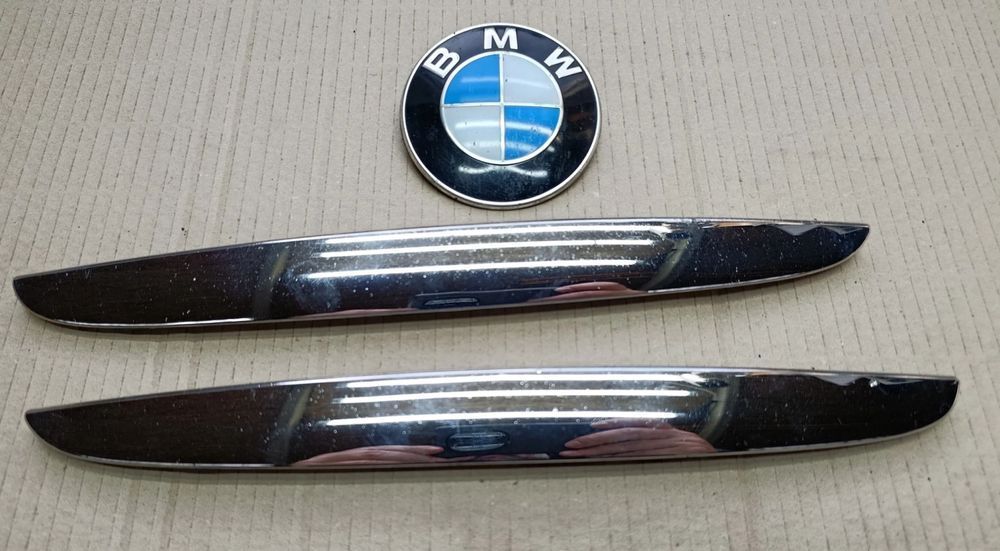 bmw e90 chrom znaczek maski oryginał