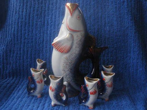 Продам Фарфоровая статуэтка "Набор "Рыбы"" Полонне ЗХК