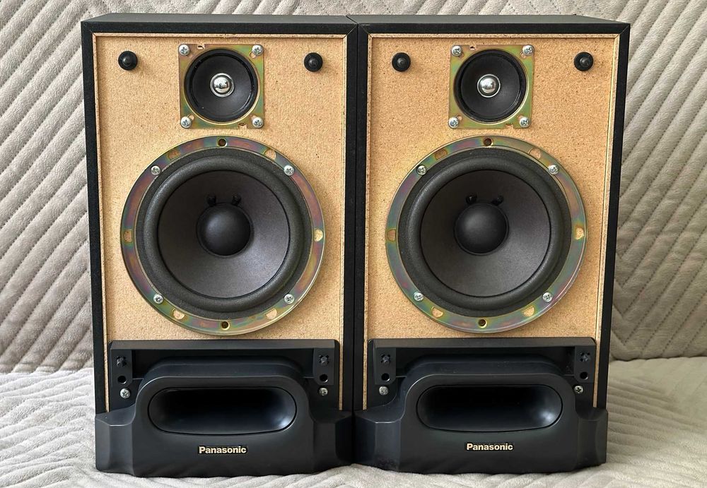 PANASONIC SA-CH72 miniwieża z kolumnami i pilotem, stan bardzo dobry !