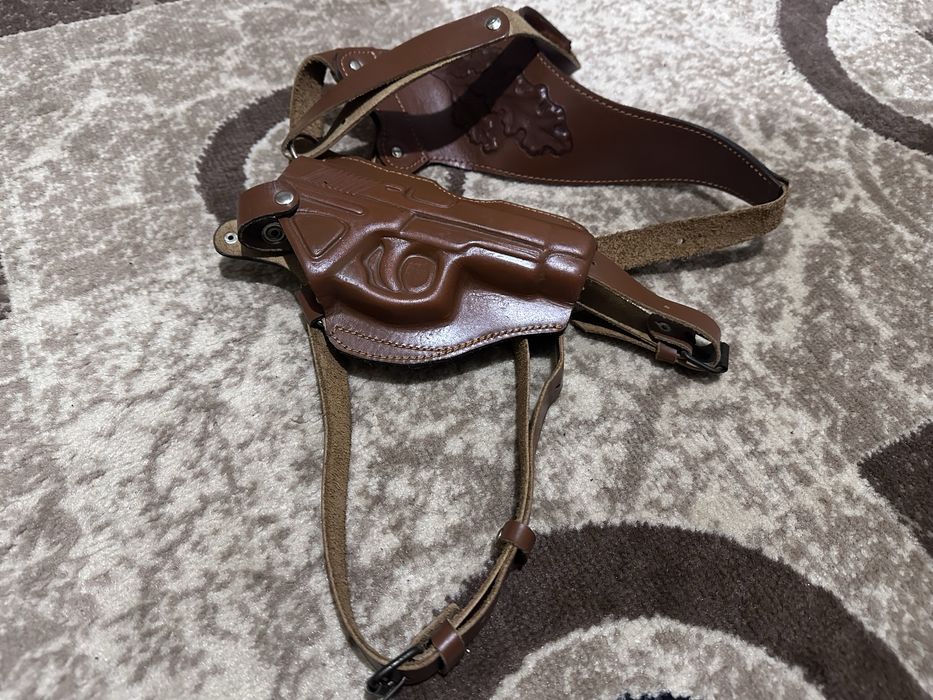 Кожанная кобура пистолетная ПМ “Savage”