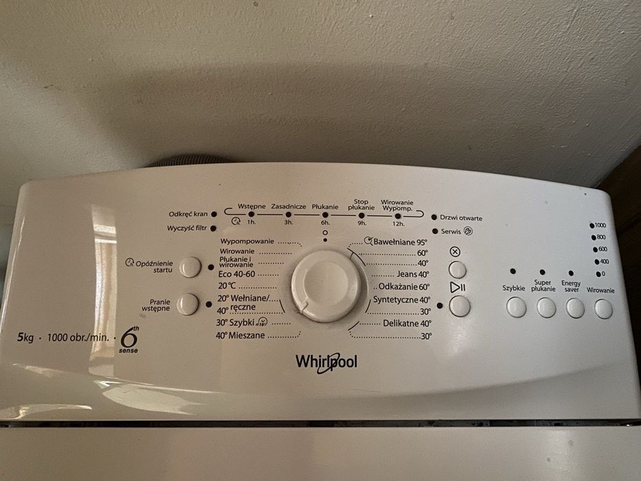 Pralka Whirlpool TDLR 5030L